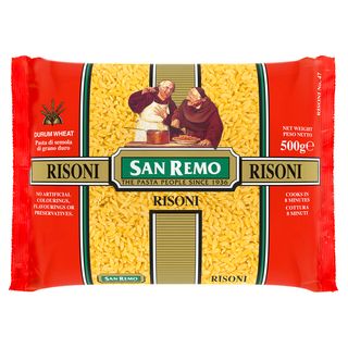 Pasta: #47 Risoni "San Remo" 500gm