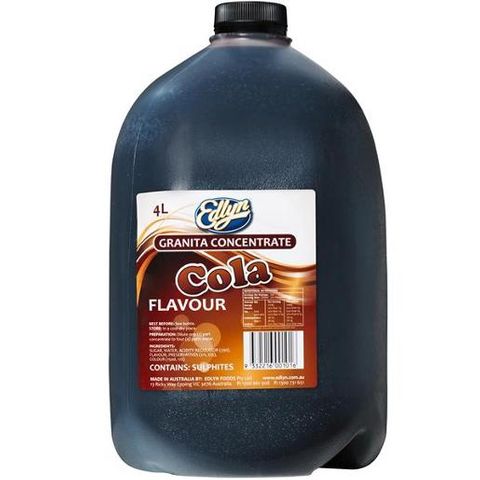 Granita Syrup Cola 4Lt "Edlyn"
