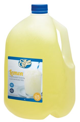 Granita Syrup Lemon 4Lt "Edlyn"