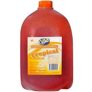 Granita Syrup Tropical 4Lt "Edlyn"