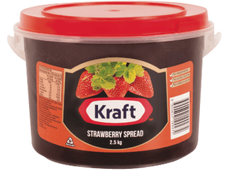 Strawberry Spread/Jam "Kraft" 2.5kg tub