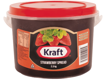Strawberry Spread/Jam "Kraft" 2.5kg tub