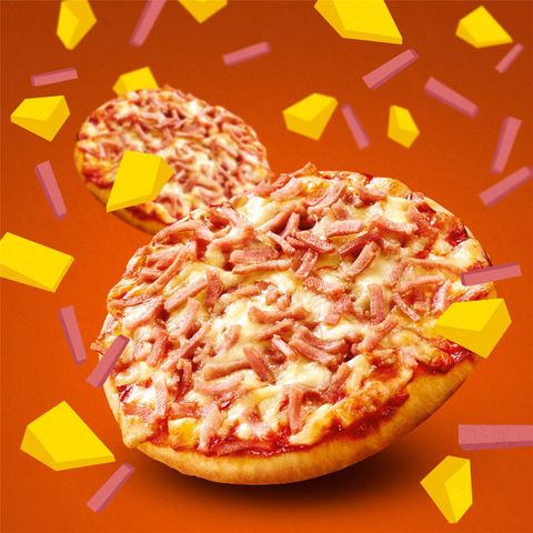Lil' Pizza "McCains" Cheese& Ham 32pk