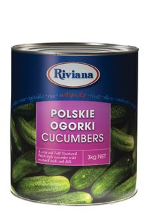 Dill Cucumbers Whole PolskieOgorki "Rivi