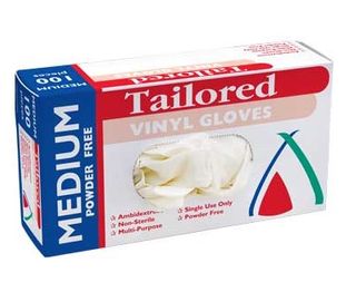 Gloves Vinyl Medium Powder Free 100