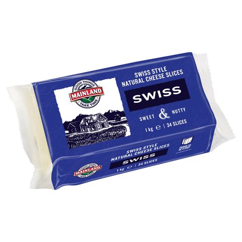 Cheese Slices Swiss "Mainland"