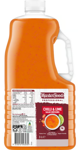 Chilli & Lime Dressing "Masterfoods" 3Lt