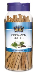 Cinnamon Sticks/Quills Trump 200gm Canni