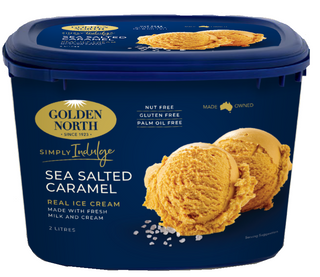 Ice Cream 2Lt TUB Sea Salted Caramel "GN
