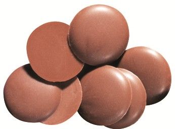 Chocolate Sienna Milk Buttons 1kg Bag