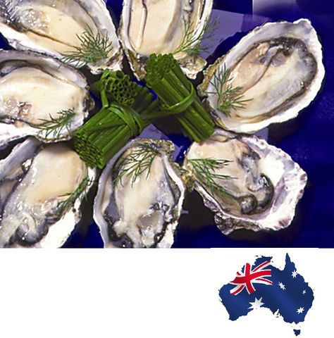 Oysters Tasmanian 1doz TRAY (Plate Size)