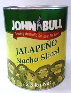 Jalapeno Peppers Sliced 2.8kg tin