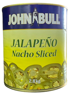 Jalapeno Peppers Sliced 2.8kg tin