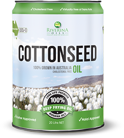 Cottonseed Oil 20 Lt "Riverina" (Aust).