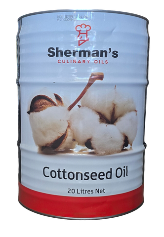Cottonseed Oil 20 Lt"Shermans"TIN (Aust)