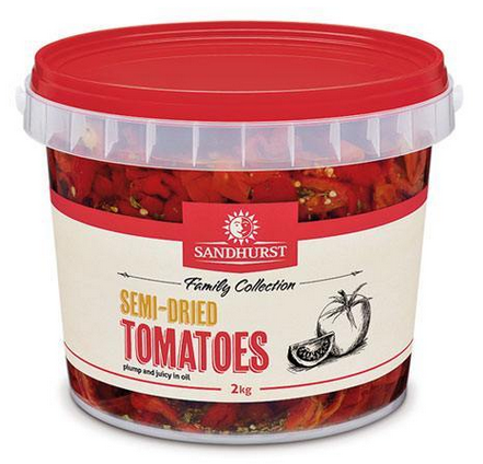 Semi Dried Tomatoes 2kg "Sandhurst"