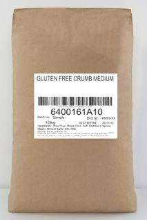 Bread Crumbs GLUTFREE Med "Newly"10kg