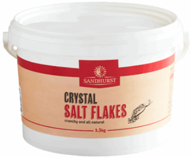 Sea Salt Flakes Tub "Sandhurst" 1.5kg
