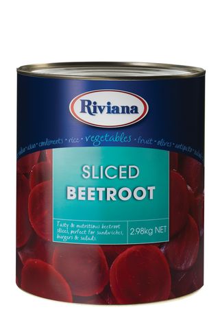 Beetroot Sliced "RIVIANA" 2.98kg