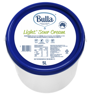 Sour Cream Light 5Lt "Bulla"