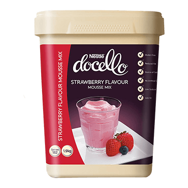 Mousse Mix Strawberry Docello "Maggi"