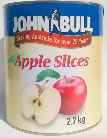 Apples: Sliced A10 tin "John Bull"