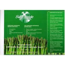 Asparagus Spears IQF "Sunnyside" 1kg
