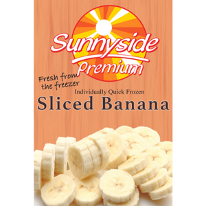 Banana Slices 10mm IQF "Sunnyside" 1kg