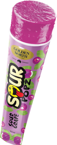 Sour Popz Grape 24x110ml "Golden North"