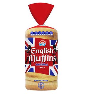 Muffins English 400gm "Tip Top" 6x6pk