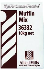 Muffin Mix (PLAIN) 10kg Bag "Allied"