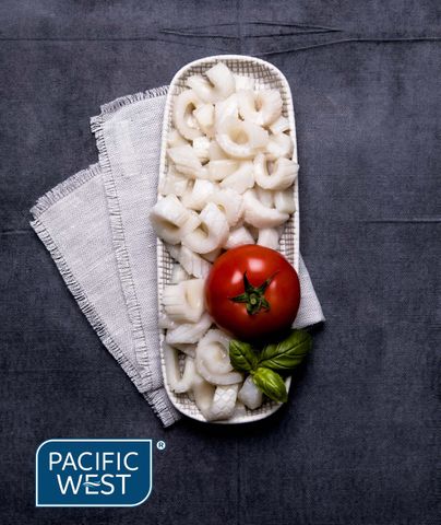 Squid Strips Pineapple Cut 1kg "PacWest"