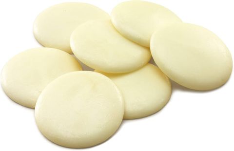 Chocolate White Snowcap Buttons 1kg Bag