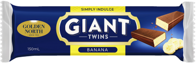 Giant Twins Banana "GNorth" 24x150ml