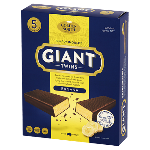 Giant Twins 5 Pack Banana "GNorth"5x150