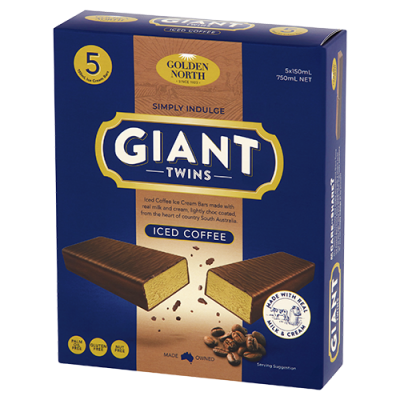 Giant Twins 5 Pack Iced Coffee "GN"5x150