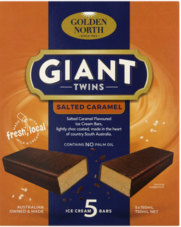 Giant Twins 5 Pack Salt Caramel GN 5x150