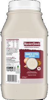 Ranch Dressing Masterfoods 2.4kg