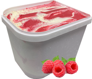 Ice Cream 2.5Lt TRAY Raspberry Twist "GN