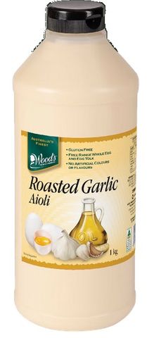 Aioli Dressing Roasted Garlic"Woods" 1kg