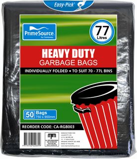 Garbage BAGS HeavyDuty 70-77 Lt "MPM"