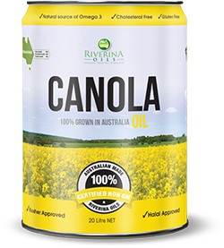 Canola Oil 20 Lt "Riverina" (Aust)