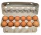 Eggs 1 DOZ 58gram (700gm) "Meggles"