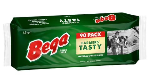 Cheese Slices 90 Natural Tasty "Bega"