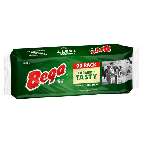 Cheese Slices 90 Natural Tasty "Bega"