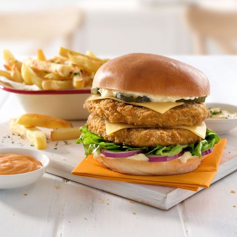 Buttermilk Chicken Br Burger "Inghams"