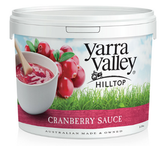 Cranberry Sauce "YarraValley" 2.25kg tub