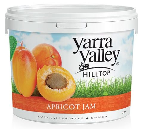 Apricot Jam "Yarra Valley" 2.5kg tub