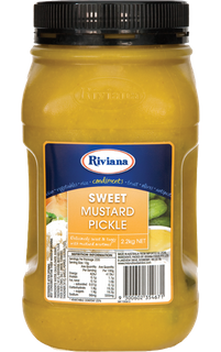 Pickles Sweet Mustard 2.2kg Jar "Riviana