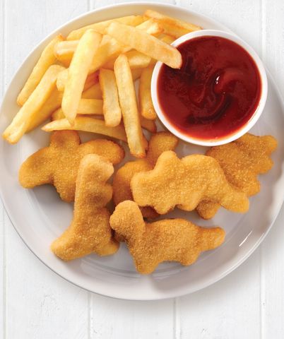 Dino Nuggets CRUMBED Breast "Inghams"